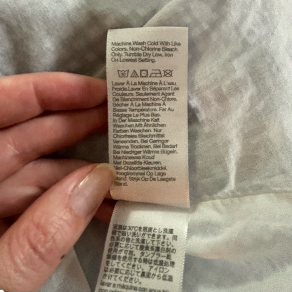 Madewell Gingham Tiered Pull On Skirt NWT - Picture 11 of 11